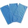 Universal Microfiber Cleaning Cloth, 12 x 12, Blue, 3/Pack 4