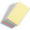 Universal Index Cards, Ruled, 4 x 6, Assorted, 100/Pack 1
