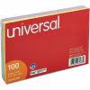 Universal Index Cards, Ruled, 4 x 6, Assorted, 100/Pack 3
