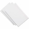 Universal Ruled Index Cards, 5 x 8, White, 100/Pack 1