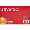 Universal Ruled Index Cards, 5 x 8, White, 100/Pack 2