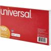 Universal Ruled Index Cards, 5 x 8, White, 100/Pack 3