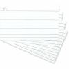 Universal Ring Index Cards, Ruled, 3 x 5, White, 100/Pack 1