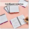 Universal Spiral Bound Index Cards, Ruled, 4 x 6, White, 120/Pack 3