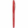 Universal Porous Point Pen, Stick, Medium 0.7 mm, Red Ink, Red Barrel, Dozen 1