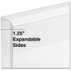 Universal Top Opening Poly Envelopes, 1.25" Expansion, Letter Size, Clear, 10/Pack 2
