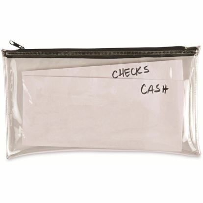 Universal Carrying Case (Wallet) Cash - Clear, Black 1