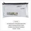 Universal Carrying Case (Wallet) Cash - Clear, Black 4