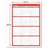 Universal Erasable Wall Calendar, 24 x 36, White/Red Sheets, 12-Month (Jan to Dec): 2026 3