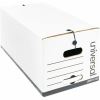 Universal Economical Easy Assembly Storage Files, Letter Files, White, 12/Carton 1