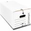 Universal Economical Easy Assembly Storage Files, Letter Files, White, 12/Carton 1