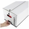 Universal Deluxe Quick Set-up String-and-Button Boxes, Letter Files, White, 12/Carton 7