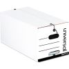 Universal Deluxe Quick Set-up String-and-Button Boxes, Legal Files, White, 12/Carton 1