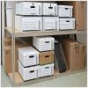 Universal Deluxe Quick Set-up String-and-Button Boxes, Legal Files, White, 12/Carton 7