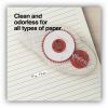 Universal Double-sided Adhesive Tape Roller, 0.31" x 32.8 ft, Dries Clear, 2/Pack 5