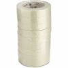 Universal 190# Medium Grade Filament Tape, 3" Core, 24 mm x 54.8 m, Clear 4