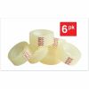 Universal Invisible Tape, 1" Core, 0.75" x 83.33 ft, Clear, 6/Pack 2