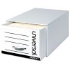 Universal Heavy-Duty Storage Drawers, Legal Files, 17.25" x 25.5" x 11.5" , White, 6/Carton 1
