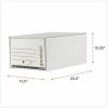 Universal Heavy-Duty Storage Drawers, Legal Files, 17.25" x 25.5" x 11.5" , White, 6/Carton 6