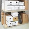 Universal Heavy-Duty Storage Drawers, Legal Files, 17.25" x 25.5" x 11.5" , White, 6/Carton 8