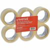 Universal Heavy-Duty Box Sealing Tape, 3" Core, 1.88" x 54.6 yds, Clear, 6/Pack 1