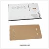 Universal Medium-Duty Easy Assembly Storage Box, Letter Files, White, 12/Carton 3