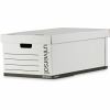Universal Medium-Duty Easy Assembly Storage Box, Legal Files, White, 12/Carton 1