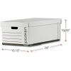 Universal Medium-Duty Easy Assembly Storage Box, Legal Files, White, 12/Carton 4