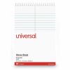Universal Steno Pads, Gregg Rule, Red Cover, 80 White 6 x 9 Sheets, 6/Pack 3