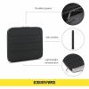 Solo Carrying Case (Sleeve) for 17.3" Notebook - Black 6