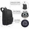 Solo Bleecker Carrying Case (Rolling Backpack) for 15.6" Notebook - Black 3
