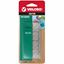VELCRO&reg; Thin Clear Fasteners 7/8in Squares Clear 12 ct 1