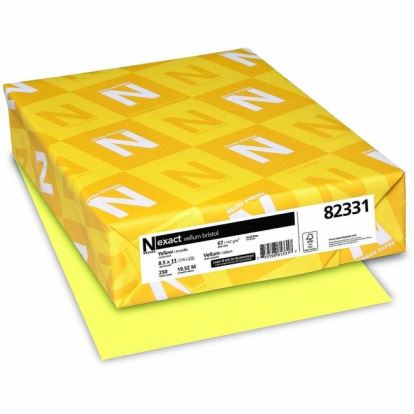 Exact Vellum Bristol Paper - Yellow 1