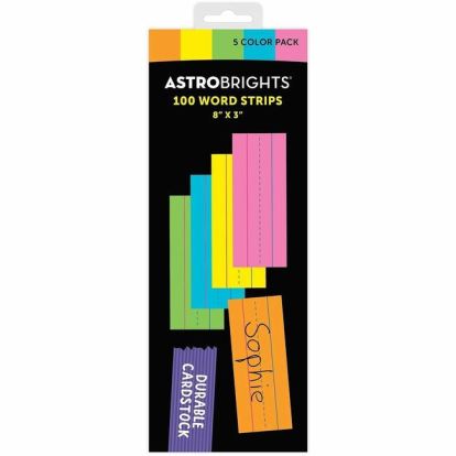 Astrobrights Ruled Handwriting Strips 1