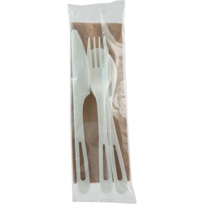 World Centric TPLA Wrapped Cutlery Set 1