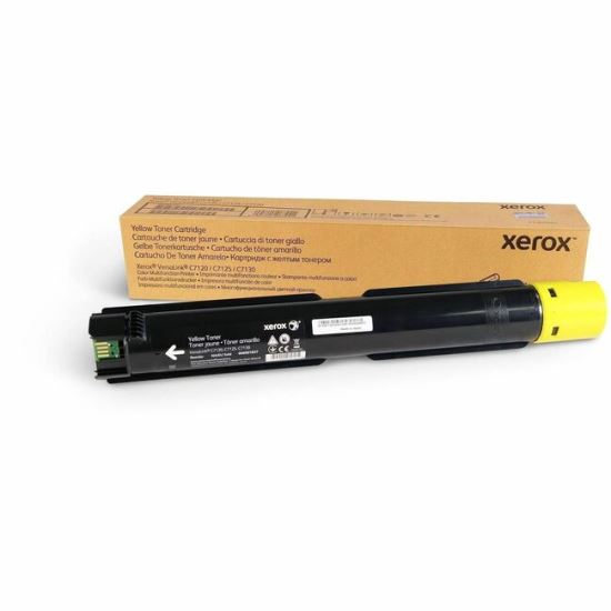 Xerox Original Laser Toner Cartridge - Yellow - 1 Each 1
