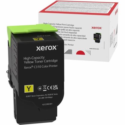 Xerox Original High Yield Laser Toner Cartridge - Single Pack - Yellow - 1 / Each 1