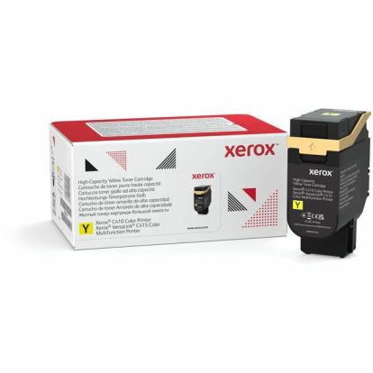 Xerox Original High Yield Laser Toner Cartridge - Box - Return Program - Yellow - 1 Pack 1