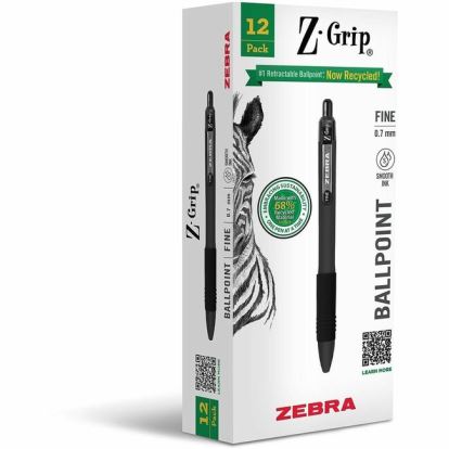 Zebra Pen Z-Grip Retractable Ballpoint Pens 1