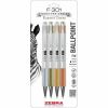 Zebra Pen F-301 EarthyTones Retractable Ballpoint Pens 1