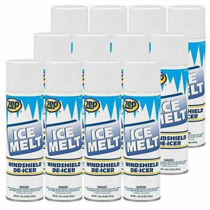 Zep Commercial Ice Melt Aerosol De-Icer for Windshields and Windows - 20 oz. 1