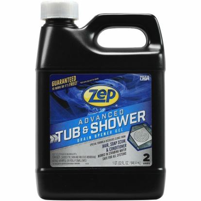 Zep Commercial Advanced Tub and Shower Drain Opener Gel 1
