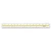 Acrylic Data Highlight Reading Ruler With Tinted Guide, 15" Long, Clear/Yellow 2