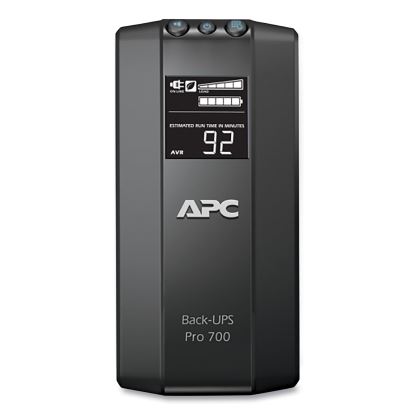 BR700G Back-UPS Pro 700 Battery Backup System, 6 Outlets, 700 VA, 355 J 1