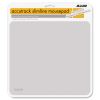 Accutrack Slimline Mouse Pad, 8.75 x 8, Silver 1