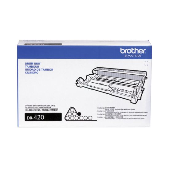 DR420 Drum Unit, 12,000 Page-Yield, Black 1