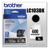 LC103BK Innobella High-Yield Ink, 600 Page-Yield, Black 2