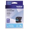 LC103C Innobella High-Yield Ink, 600 Page-Yield, Cyan 1