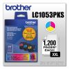 LC1053PKS Innobella Super High-Yield Ink, 1,200 Page-Yield, Cyan/Magenta/Yellow 1