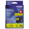 LC105Y Innobella Super High-Yield Ink, 1,200 Page-Yield, Yellow 1